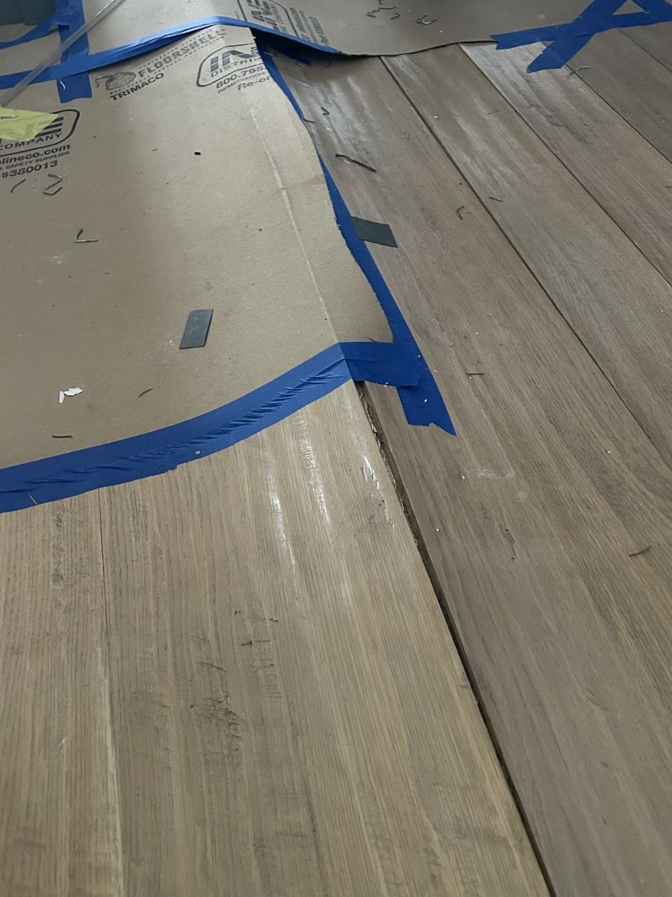 Structural detail damage at a client property